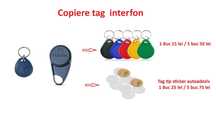 Clonare tag-uri interfon Electra.