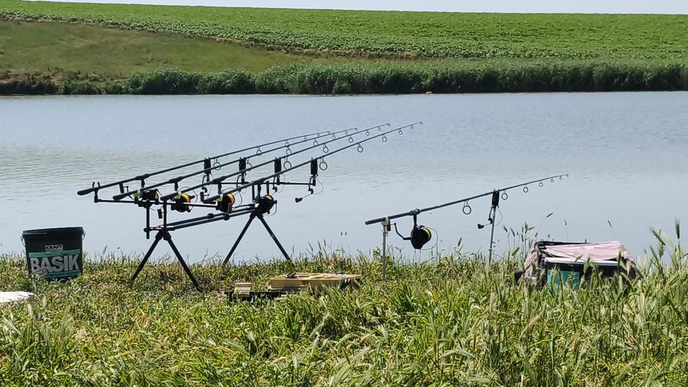 Rod Pod Aluminiu Carp Spirit BLAX, 4 Posturi