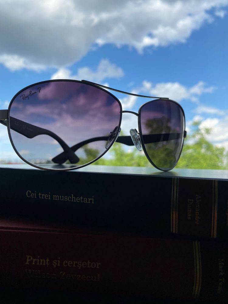 Ochelari de soare Ray Ban RB3526 019/8G marime 61*14 3N Polarizati