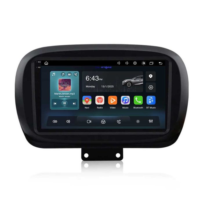 Navigatie Dedicata Fiat 500X (2014 - 2020), 9Inch, WiFi, Carplay