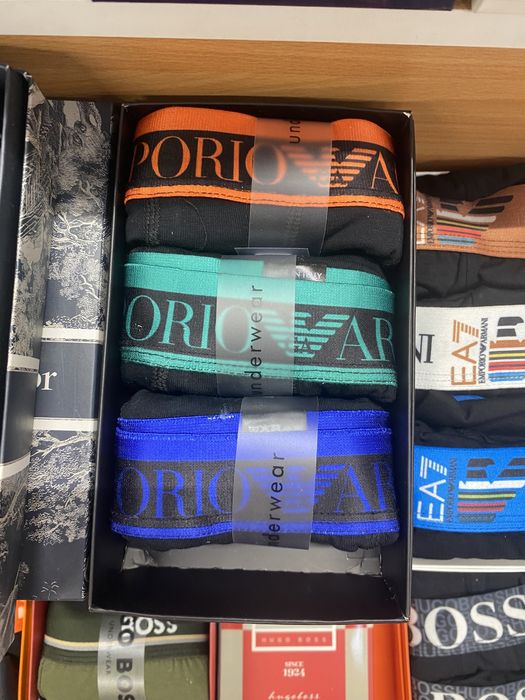 Boxeri barbati 3 la set Armani