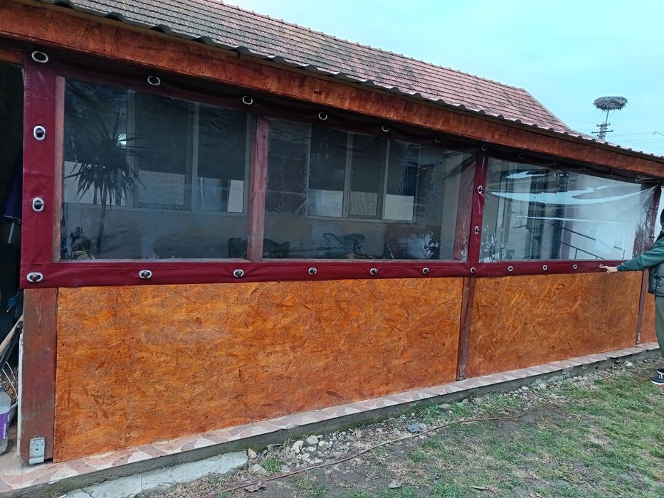 Închideri terase cu prelată Cristal – rezistente și elegante