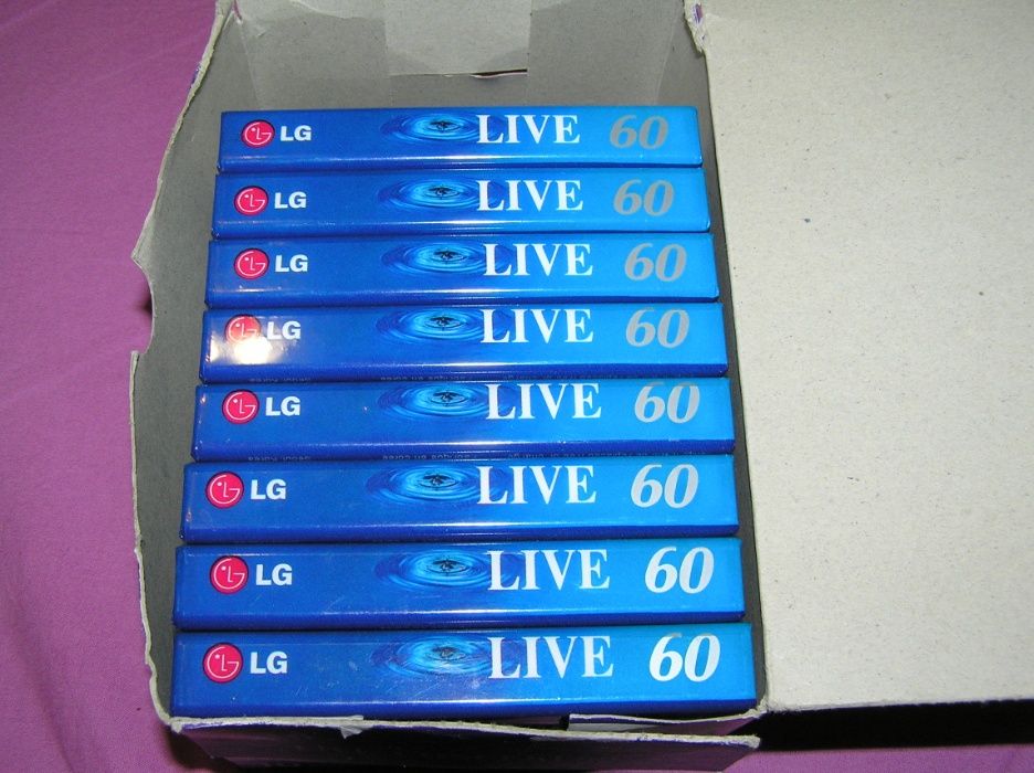 Casete audio LG Live