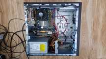 Vand PC ieftin intel E7500/4GB RAM/HDD 160GB/GF GT210/W10 la 100lei