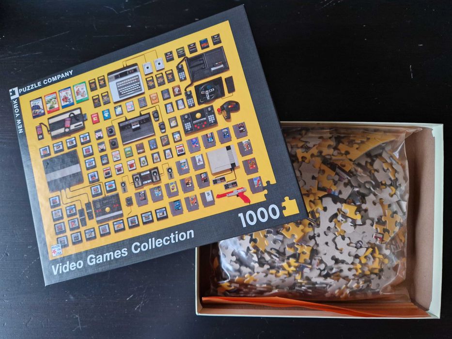 Пъзел 1000 части - Ретро видео игри, New York Puzzle
