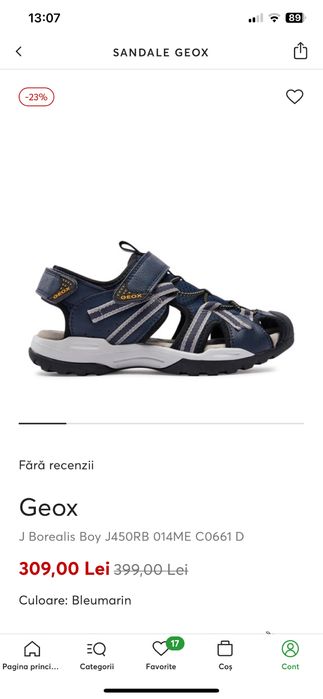 Sandale geox pentru barbati, adolescenti