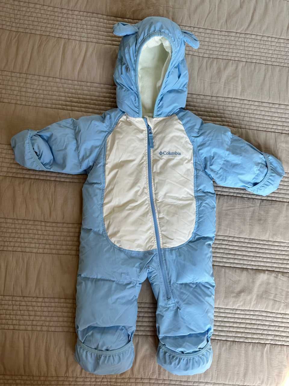Стеганый комбинезон-пуховик Columbia Snuggly Bunny Bunting для малышей