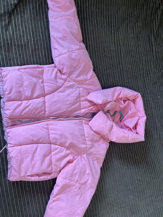 Куртка зимняя розовая