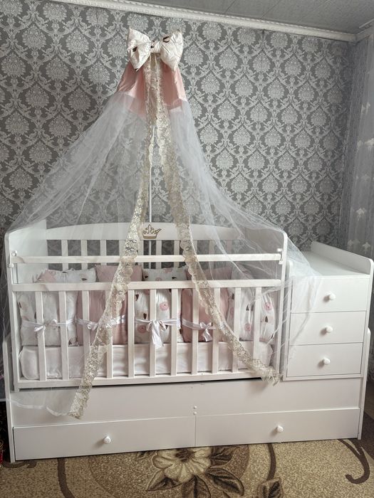 Манеж кровать детский