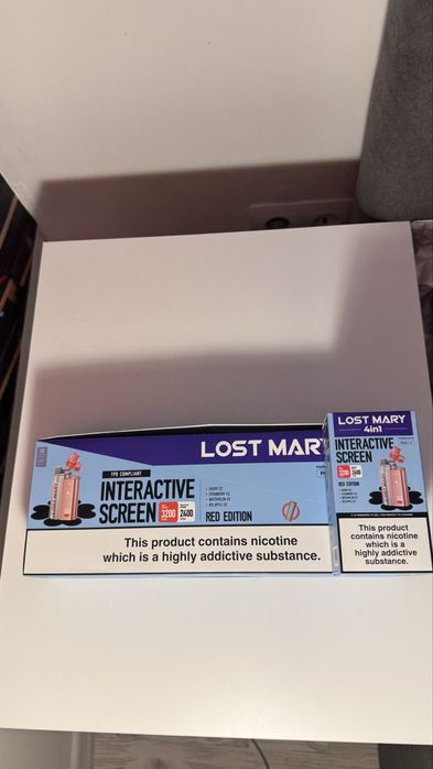 Vape Lost Mary 4-in-1 - Yellow, Green, Apple și Red Edition