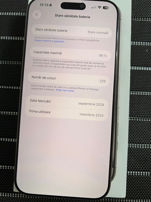 Iphone 16 pro max 256 DESERT TITANIUM