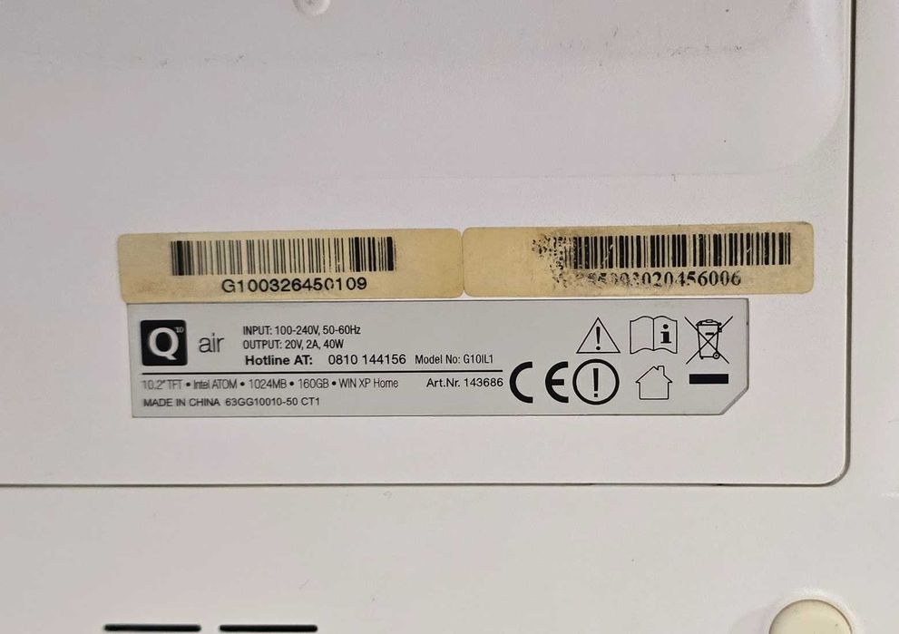 Laptop mini - Q10 Air 10.1 inch functional,instalat complet