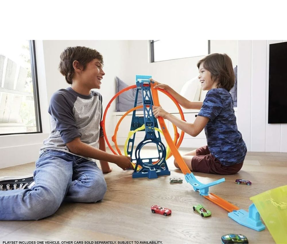 Pista HotWheels Builder Track Copii 50 cm