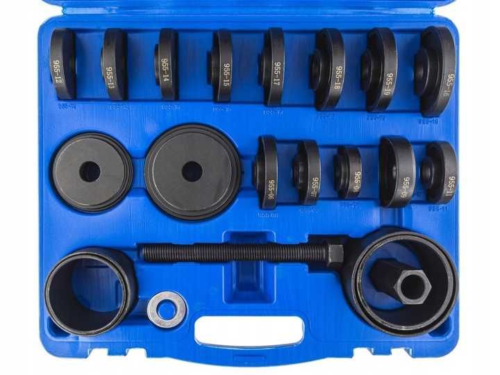 Trusa extractor rulment butuc fata cu adaptoare, 23 piese