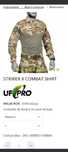 Uf pro striker x combat shirt