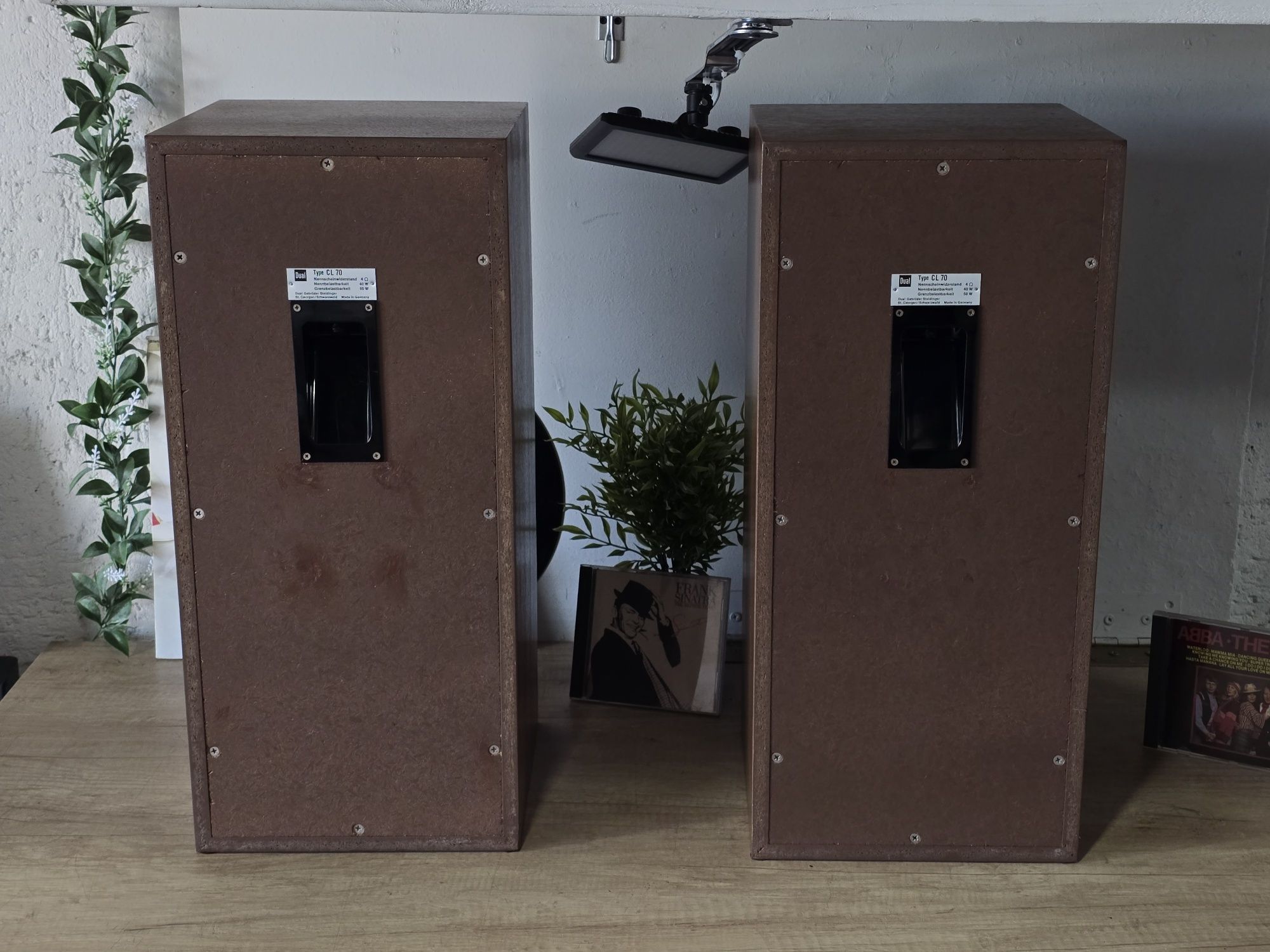 Boxe vintage DUAL CL-70, hifi audio retro 40-50w 4 ohm