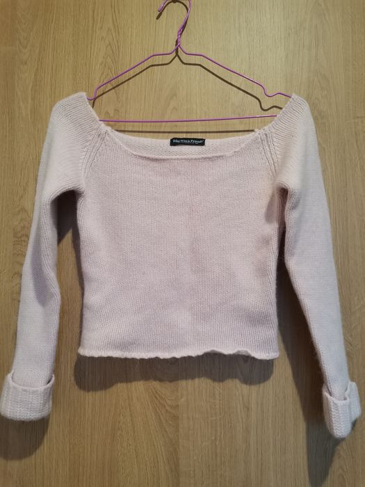 Pulover 100% lana, roz, Marwin&Friends, XS-S