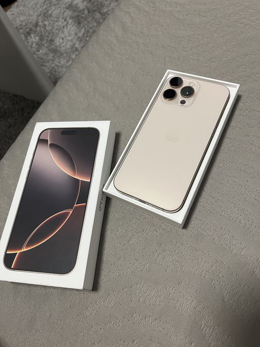 Iphone 16 pro max Dessert titanium 256gb