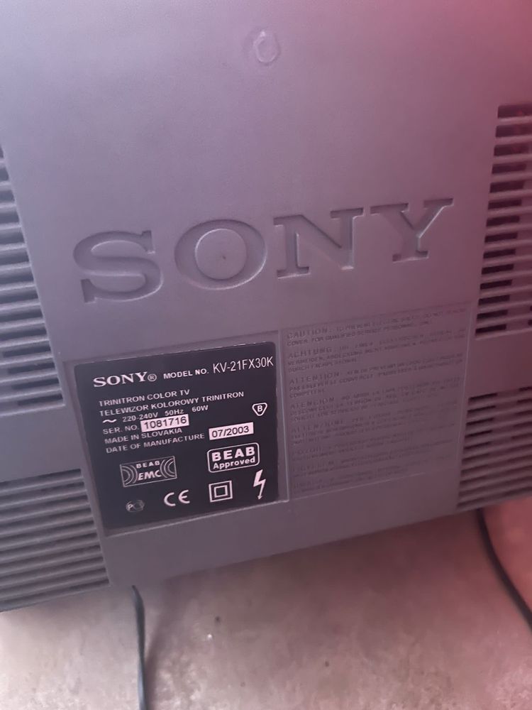 Televizor Sony triniton