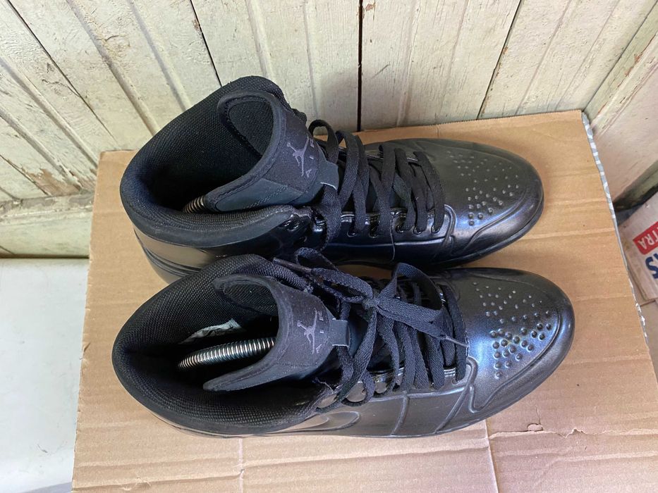 ''Nike Air Jordan 1 Anodized Black Foamposite Armor''оригинални 42.5 н