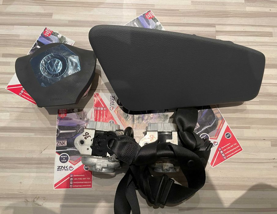 VW Amarok kit airbag volan - pasager - set centuri de siguranta