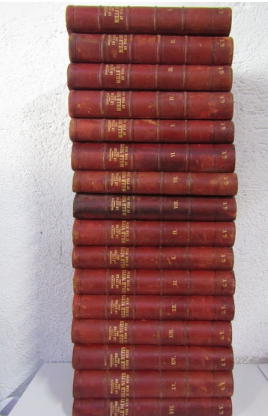 Set Mardrus,Le livre des mille nuits et une nuit,Complet,16 Vol,RAR