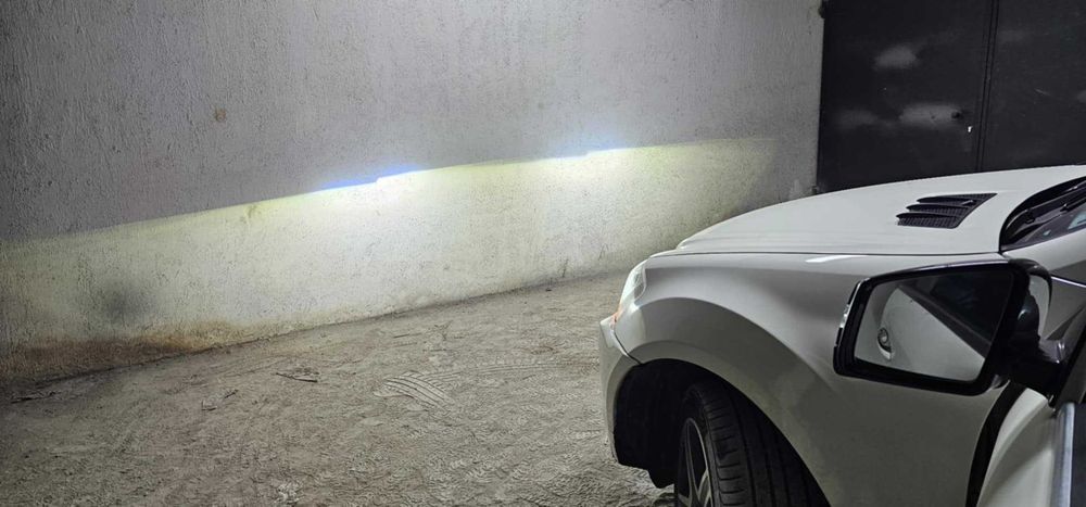 Рециклирани фарове с BI- LED лупи Мерцедес МЛ  Mercedes ML Face W 164