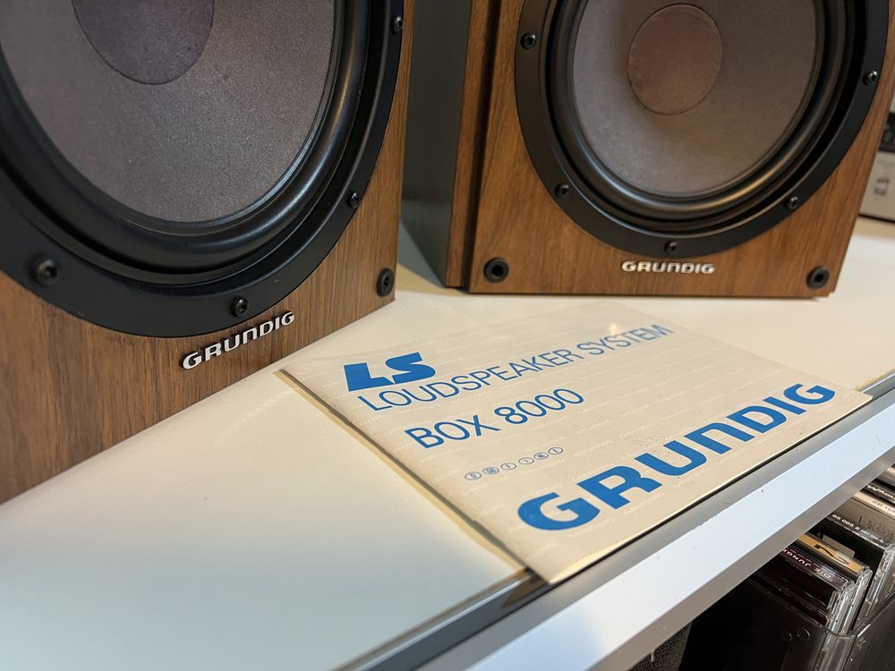 Vand boxe Grundig Box 8000 stereo 3 cai
