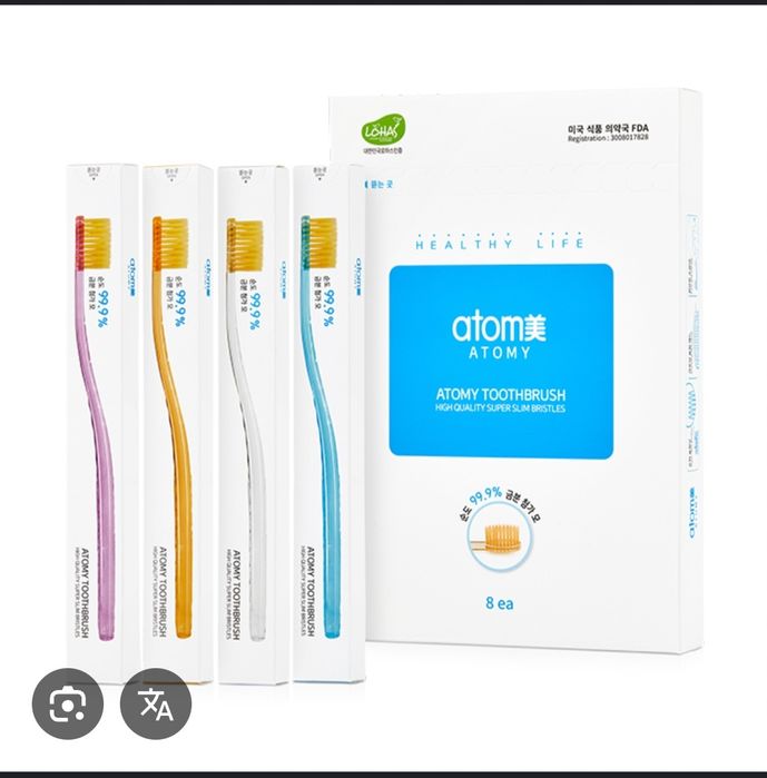 Зубная щетка от компании Атоми