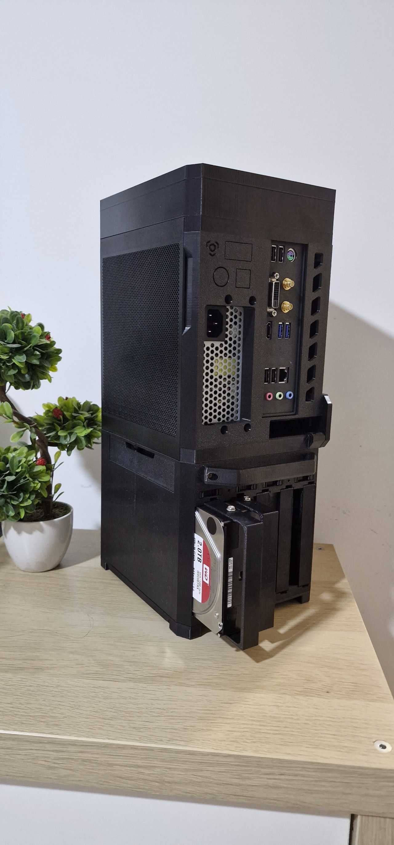 Carcasa Modulara ITX pentru custom NAS Home Media Server