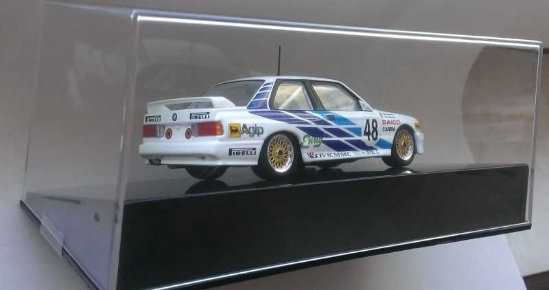 Macheta BMW M3 E30 #48 WTCC 1987 - IXO 1/43 Ursulet