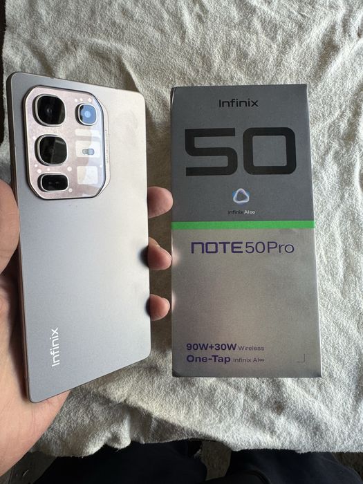 infinix not 50 pro pamit 12+6 ga 256g holati ideal karopka dak bor