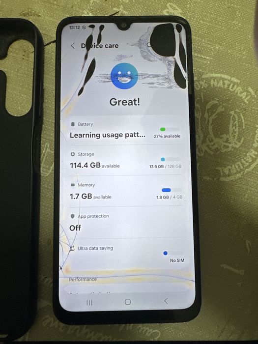 sam A05s, 128 gb , displ spart fix