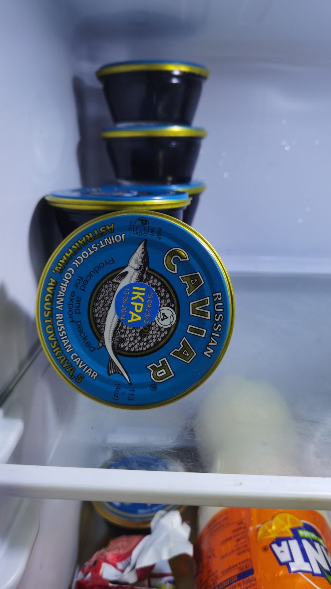 Vând caviar(ICRE negre) și icre rosii