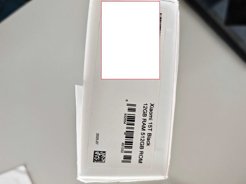 НОВ запечатан смартфон Xiaomi 15T Black 12GB RAM 512 GB ROM