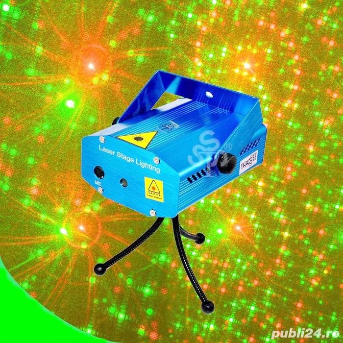 Laser lasere disco bar verde cu 1  5 capete lumina verde