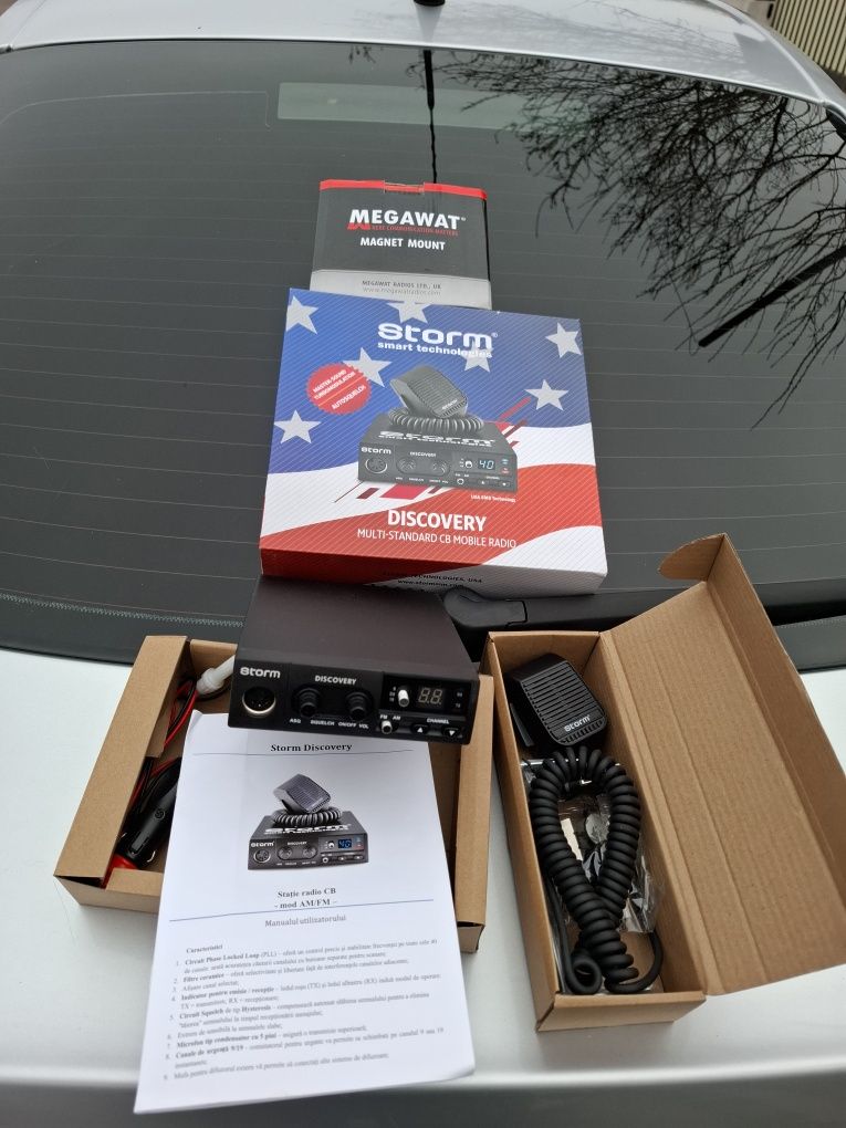 Stație Radio CB Storm discovery 4w-25w +Antena 

Stație Radio cb Storm