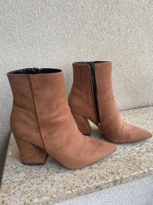 Дамски кафеви зимни боти