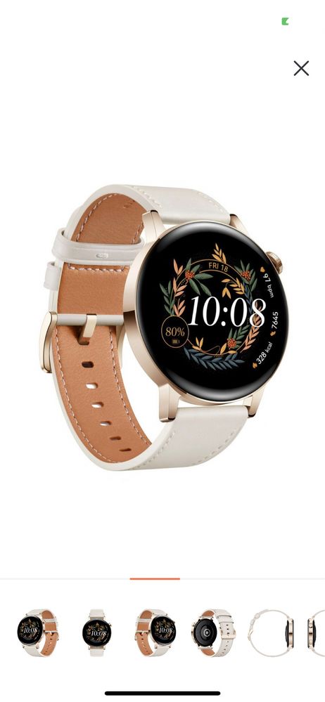 Смарт часы HUAWEI Watch GT3 (42mm), Light Gold (Milo-B19V)