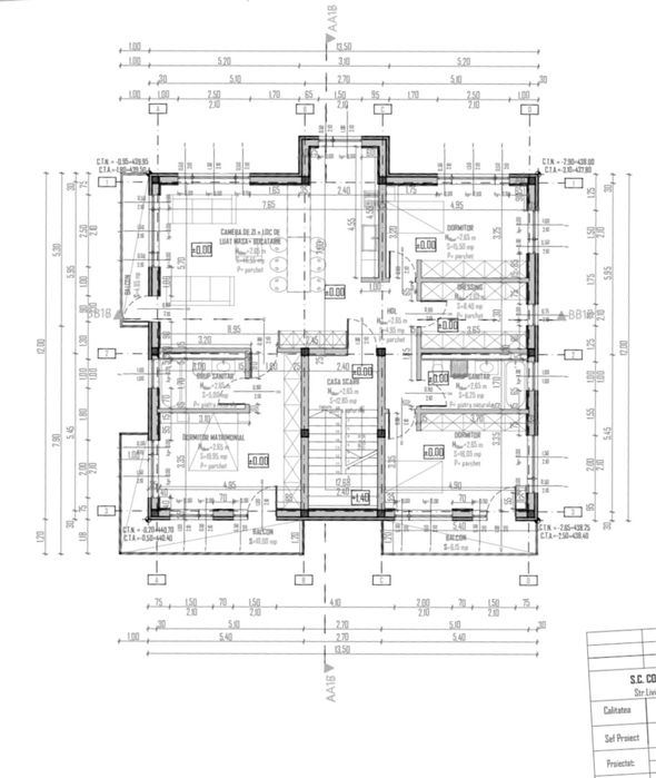 Apartamente cu 3 si 4 camere strada Salviei, Manastur