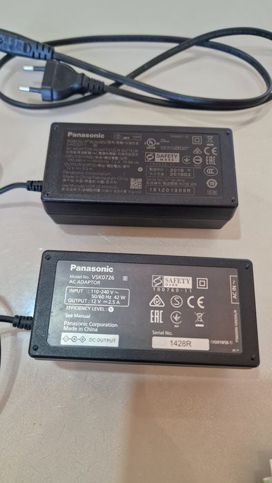 Блоки питания для видеокамер Panasonic