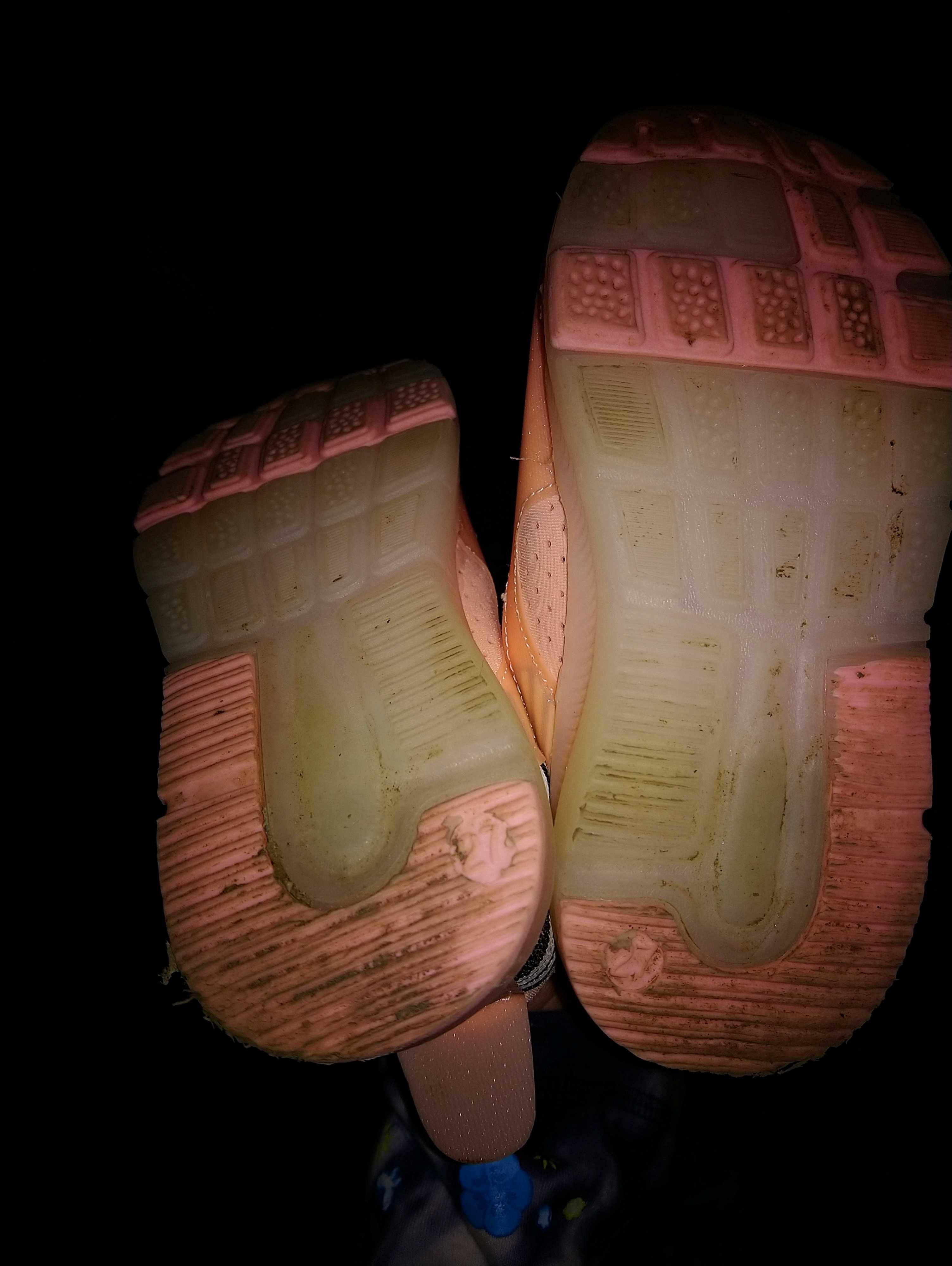 Adidasi, pantofi sport copii cu led, lumini 25-26