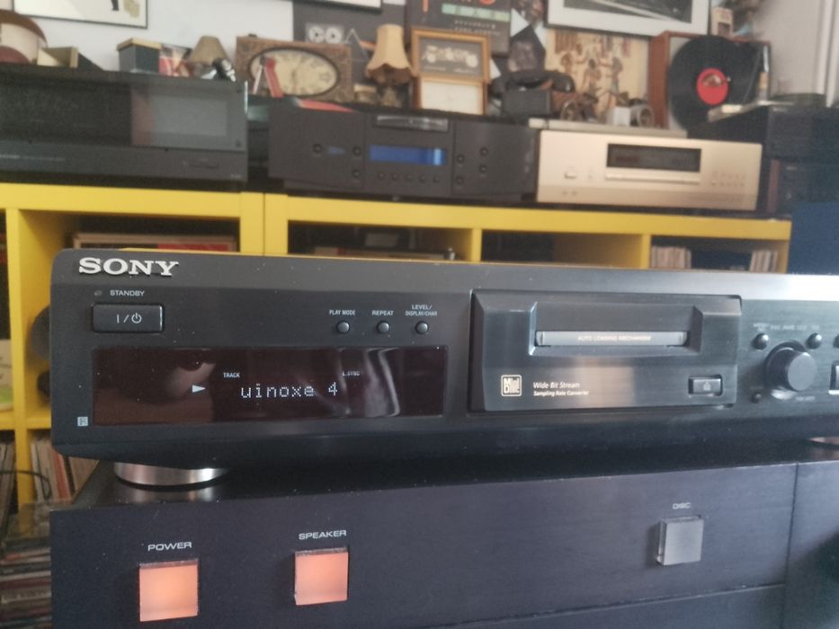 Amplificator Sony TA-F 450 d și minidisc Sony MDS -JE 300