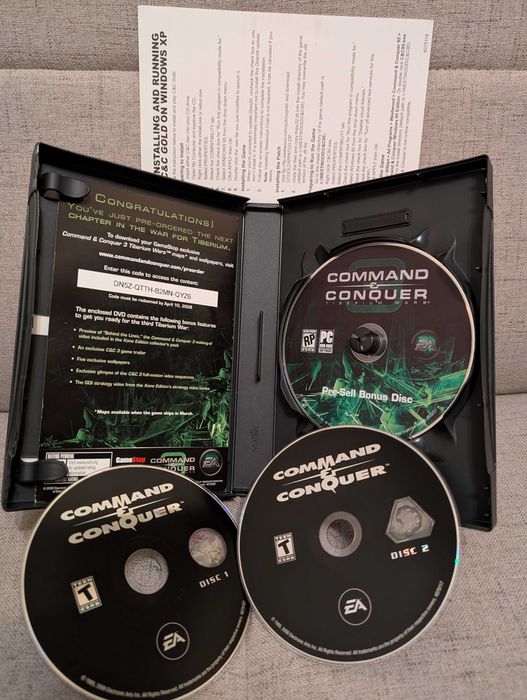 Joc PC Command & Conquer 3 Tiberium Wars, editie pre-comanda [folosit]