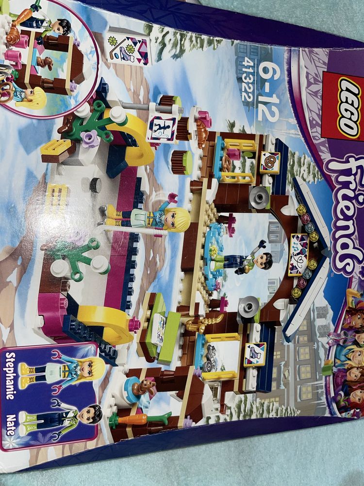 Lego friends Ледена пързалка в зимния курорт 41322