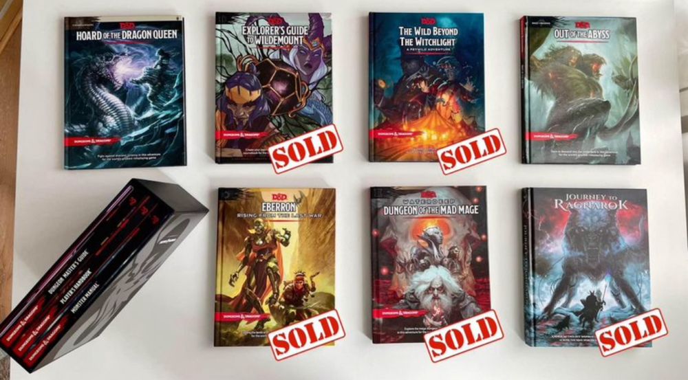 DnD Dungeons and Dragons The Witcher Dark Souls books книги / игри