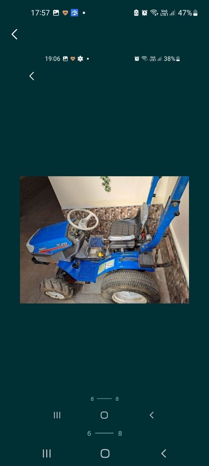 Vând tractor iseki