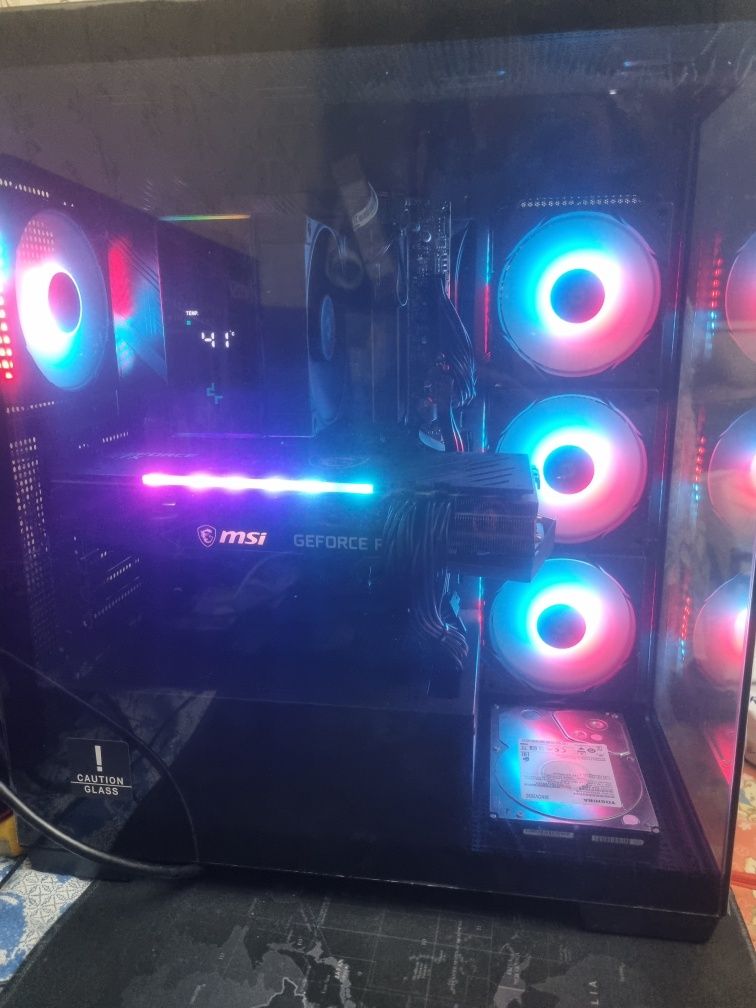 Игровой компьютер с Core i5 14400f и RTX 3070 MSI Gaming X Trio