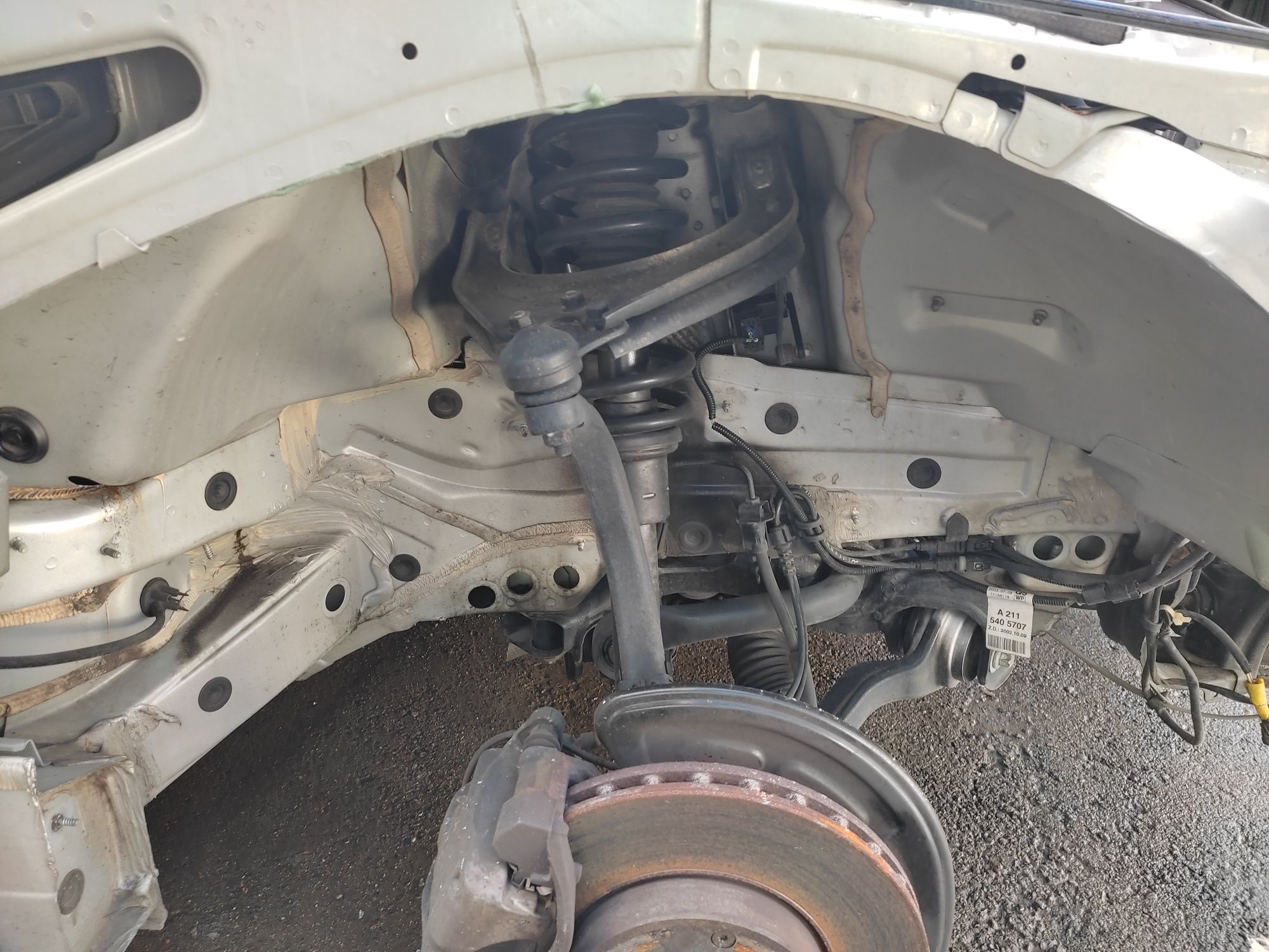 W211 E320 Япония распил Мерседес контрактный двигатель авторазбор бу