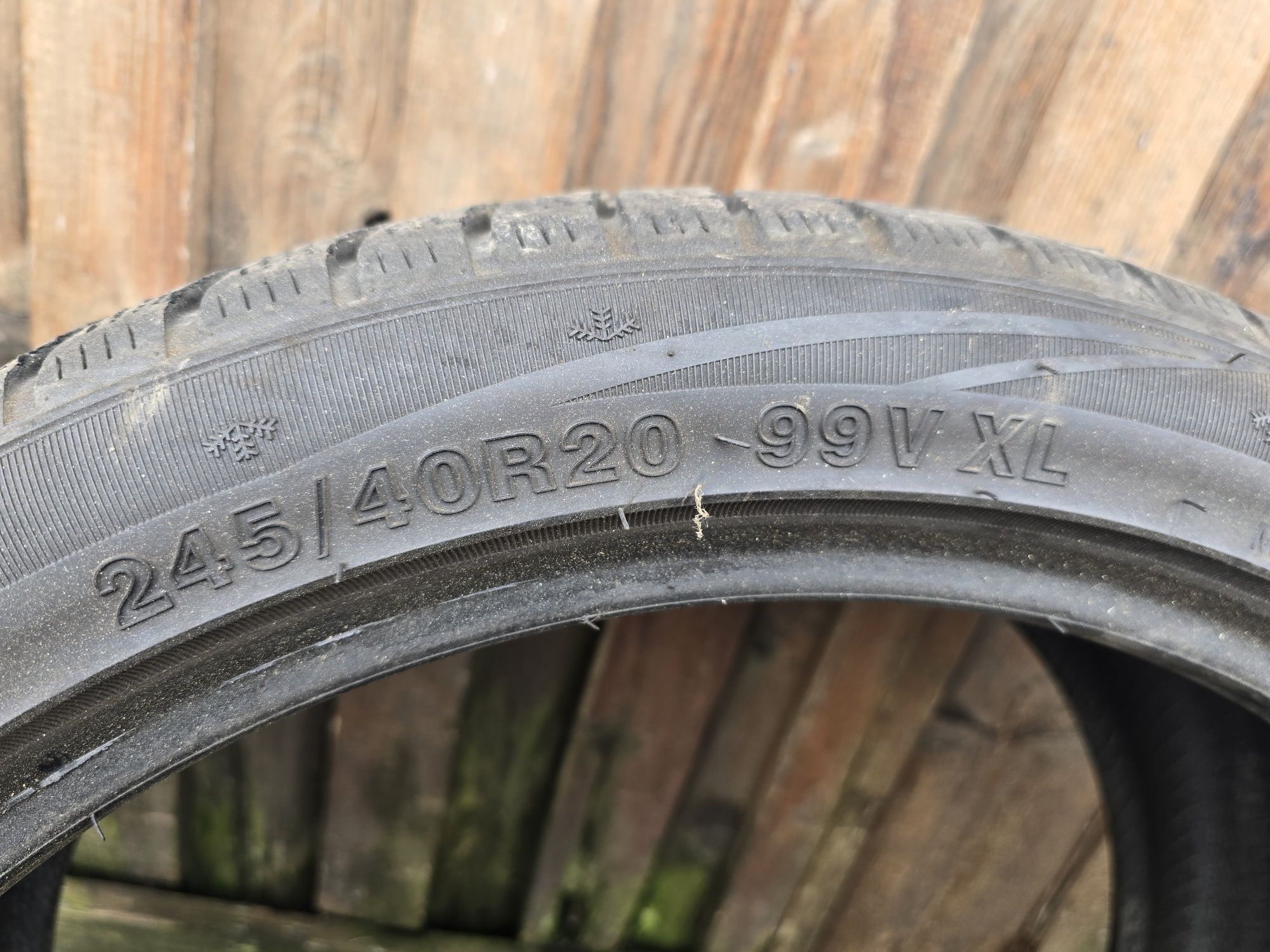 245/40R20 275/35 R20 M S iarna set 4 bucati